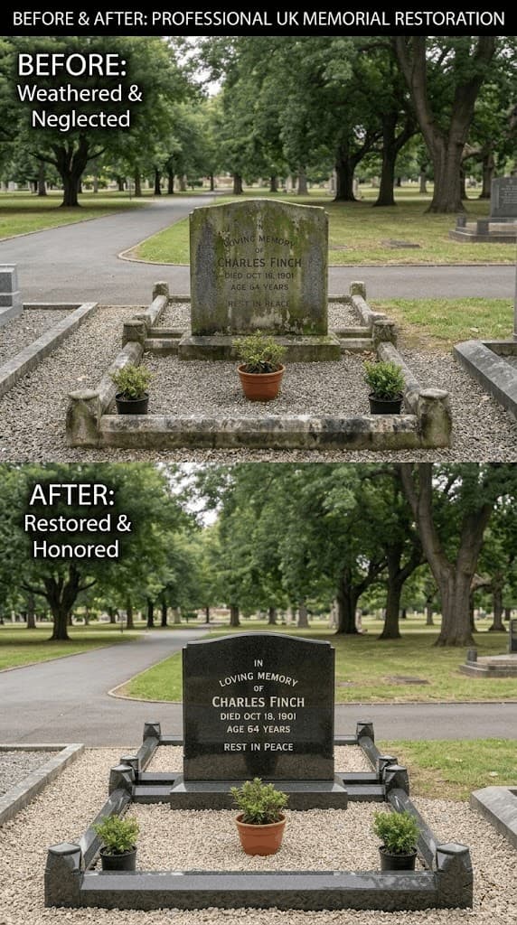 Memorial restoration transformation
