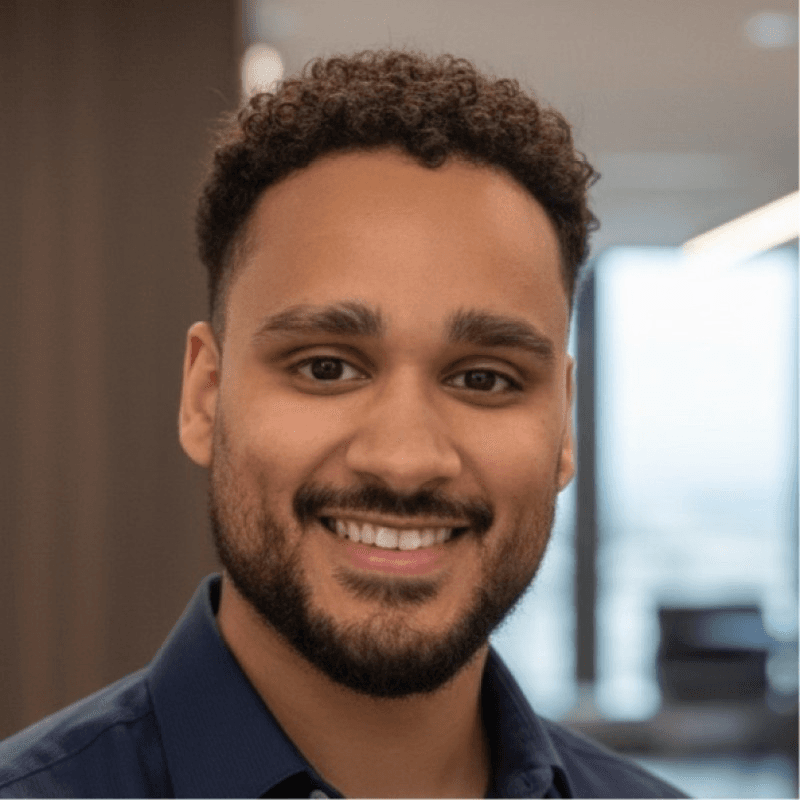 Portrait of Khalil, Marketing Director for Sandalwood Memorials