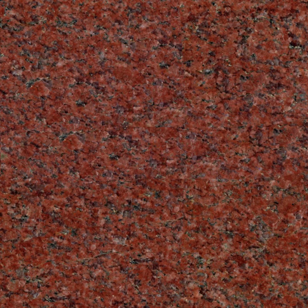 Red Granite sample - natural granite texture